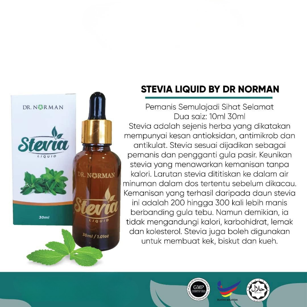 Info Stevia Drop Dr Norman